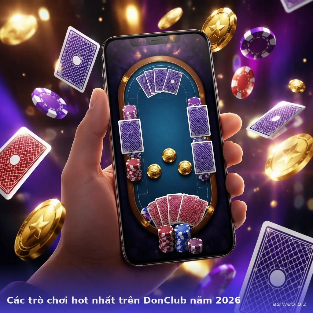 Các trò chơi hot nhất trên DonClub năm 2026