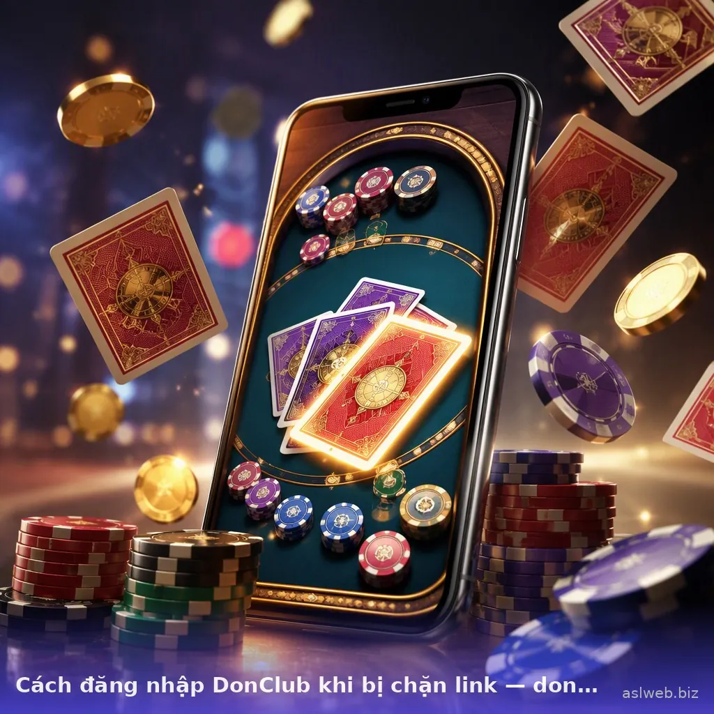 Cách đăng nhập DonClub khi bị chặn link — donclub · ảnh 1