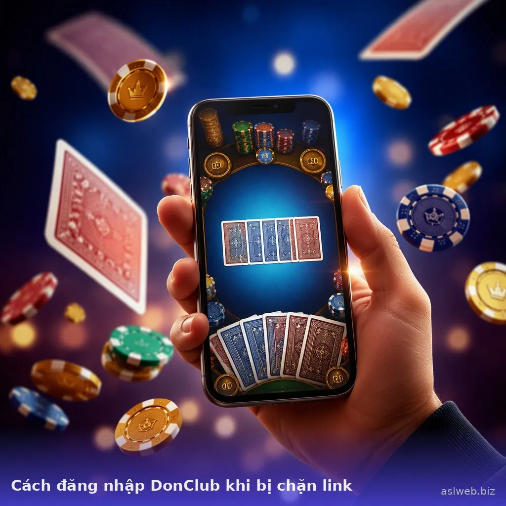 Cách đăng nhập DonClub khi bị chặn link