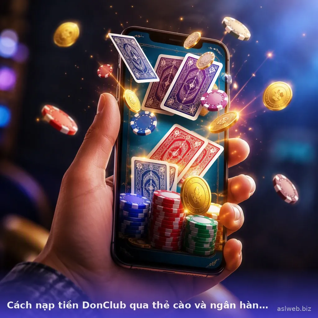Cách nạp tiền DonClub qua thẻ cào và ngân hàng — donclub · ảnh 1