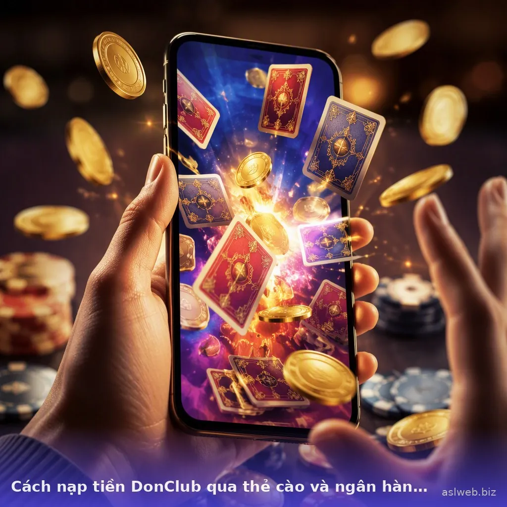 Cách nạp tiền DonClub qua thẻ cào và ngân hàng — donclub · ảnh 2