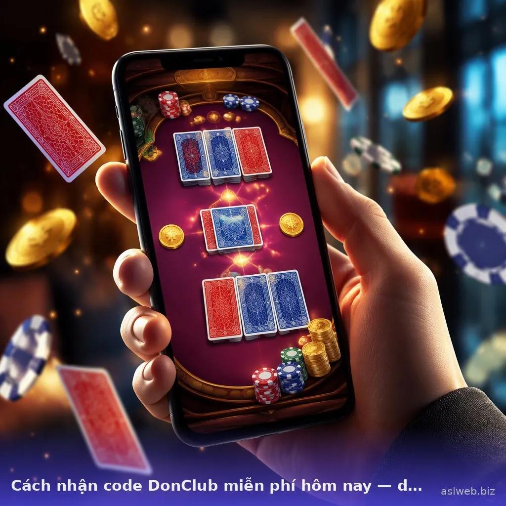 Cách nhận code DonClub miễn phí hôm nay — donclub · ảnh 1