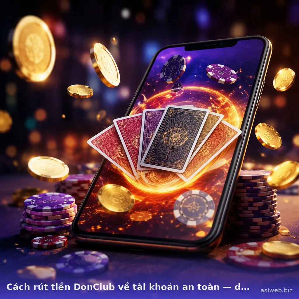 Cách rút tiền DonClub về tài khoản an toàn — donclub · ảnh 2