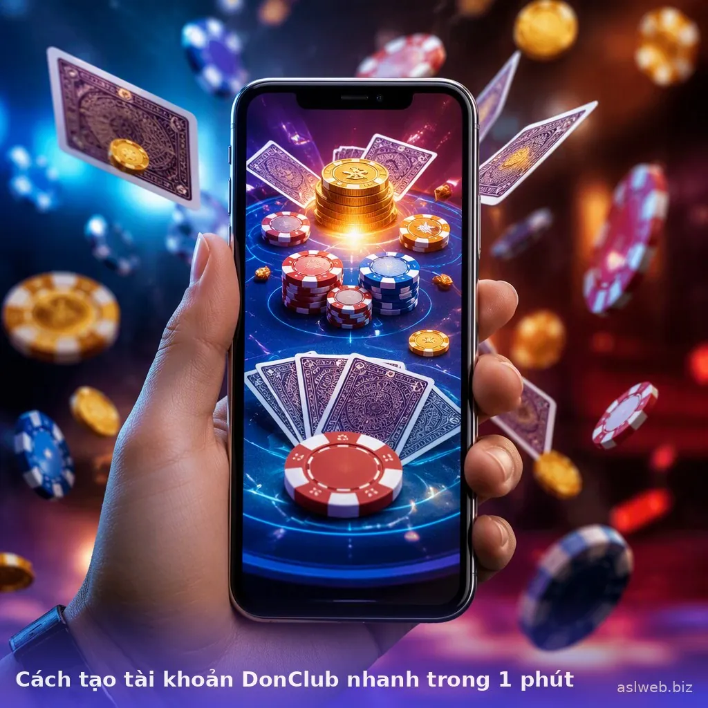 Cách tạo tài khoản DonClub nhanh trong 1 phút