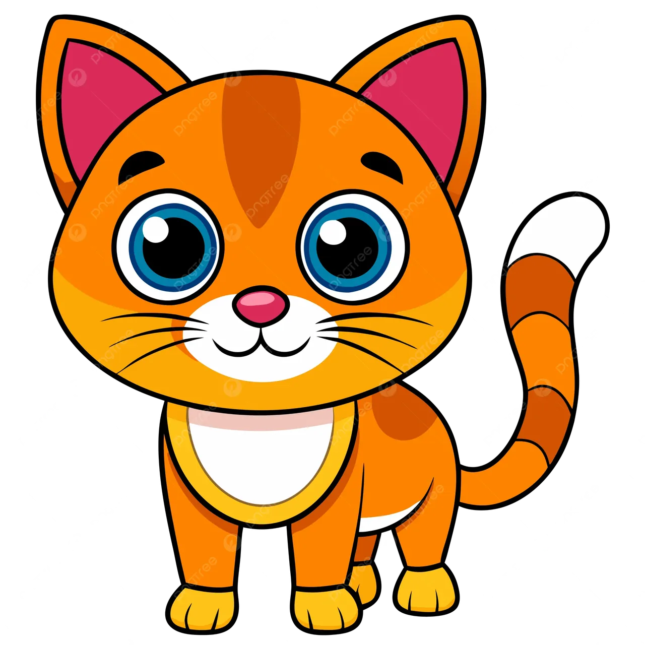 Con Mèo Cam Hoạt Hình Đầu Tiên Chào Đón Mỗi Sáng · ảnh 1
