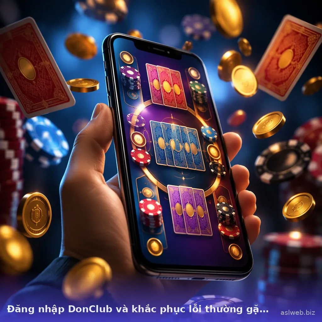 Đăng nhập DonClub và khắc phục lỗi thường gặp — donclub · ảnh 2