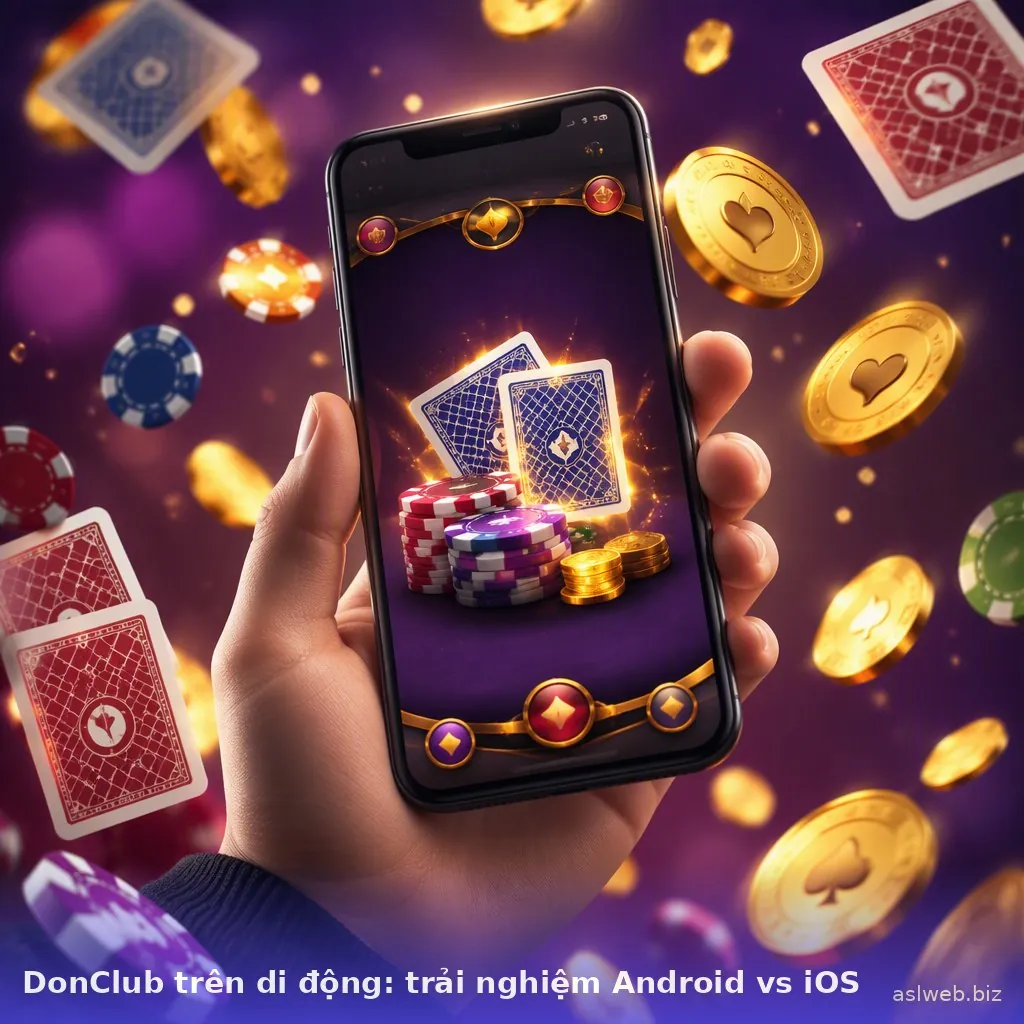 DonClub trên di động: trải nghiệm Android vs iOS