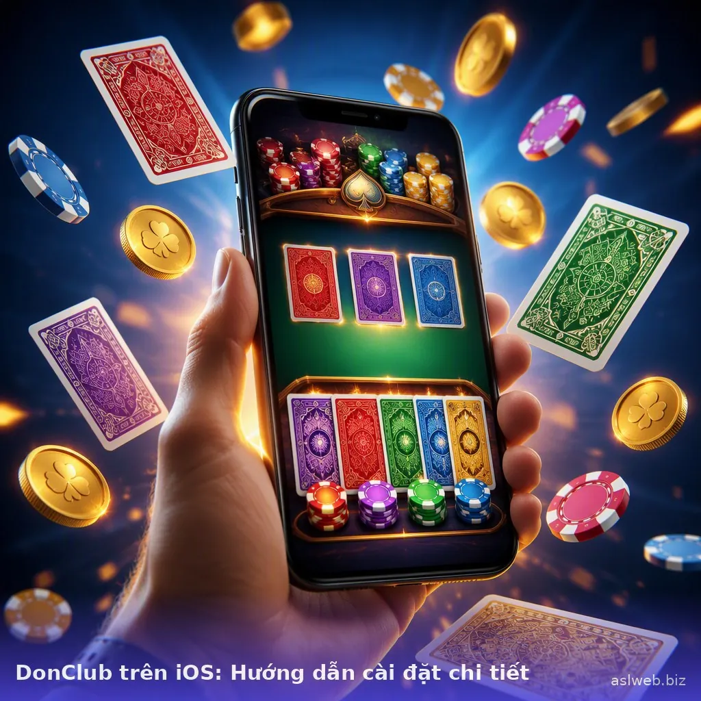 DonClub trên iOS: Hướng dẫn cài đặt chi tiết