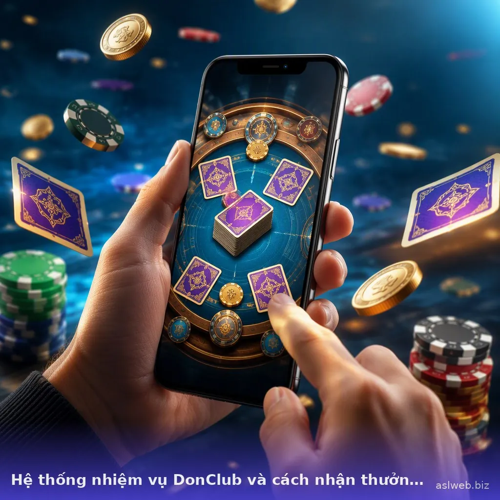 Hệ thống nhiệm vụ DonClub và cách nhận thưởng — donclub · ảnh 1