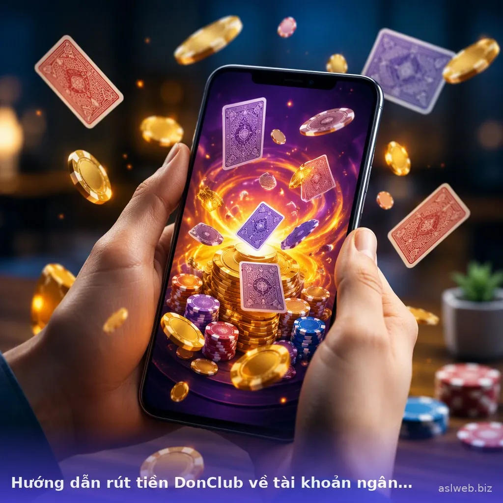 Hướng dẫn rút tiền DonClub về tài khoản ngân hàng — donclub · ảnh 2