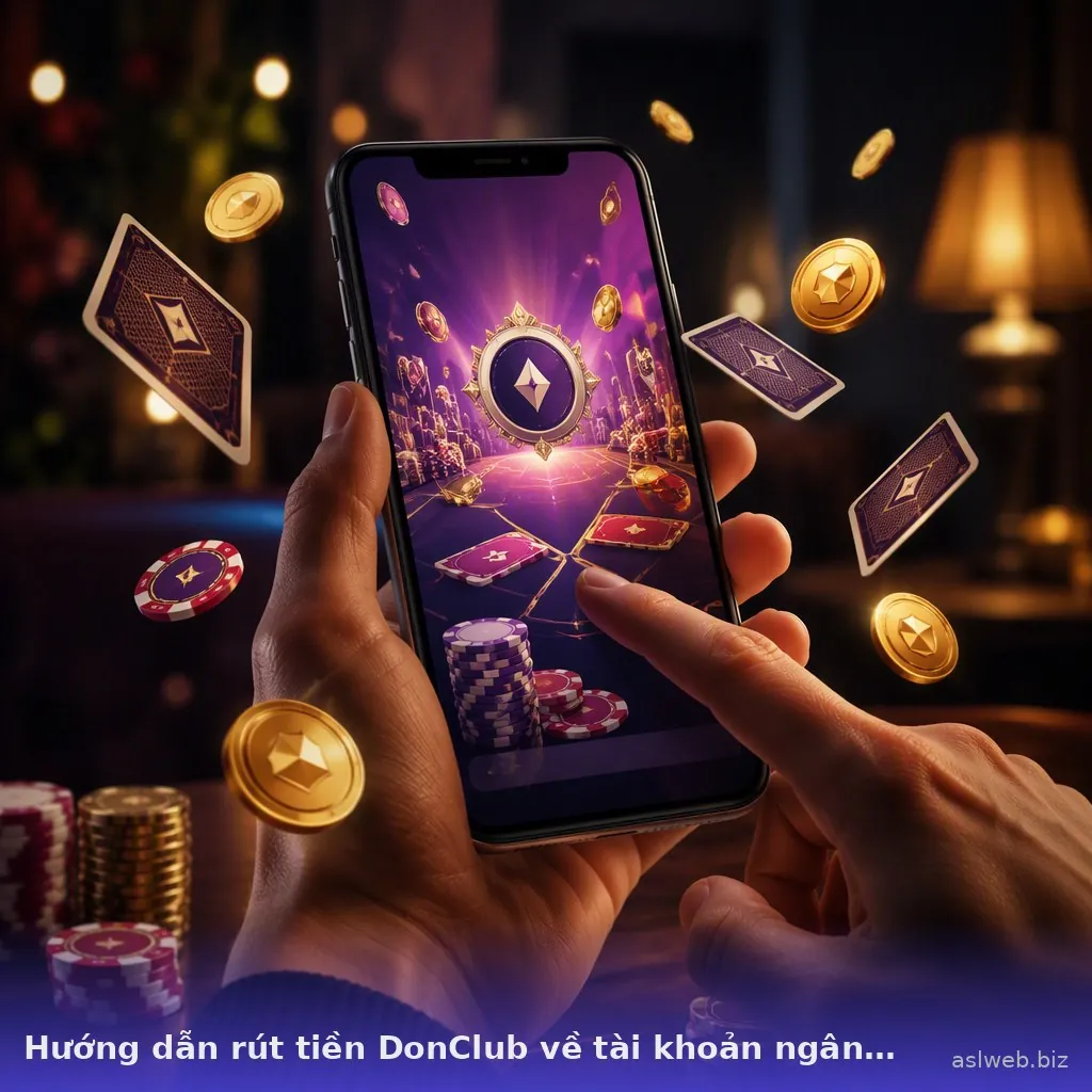 Hướng dẫn rút tiền DonClub về tài khoản ngân hàng — donclub · ảnh 3