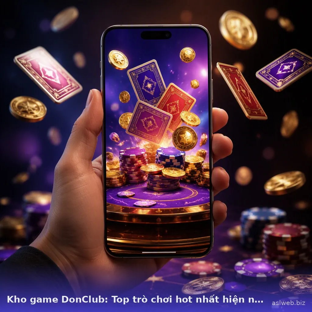 Kho game DonClub: Top trò chơi hot nhất hiện nay — donclub · ảnh 1