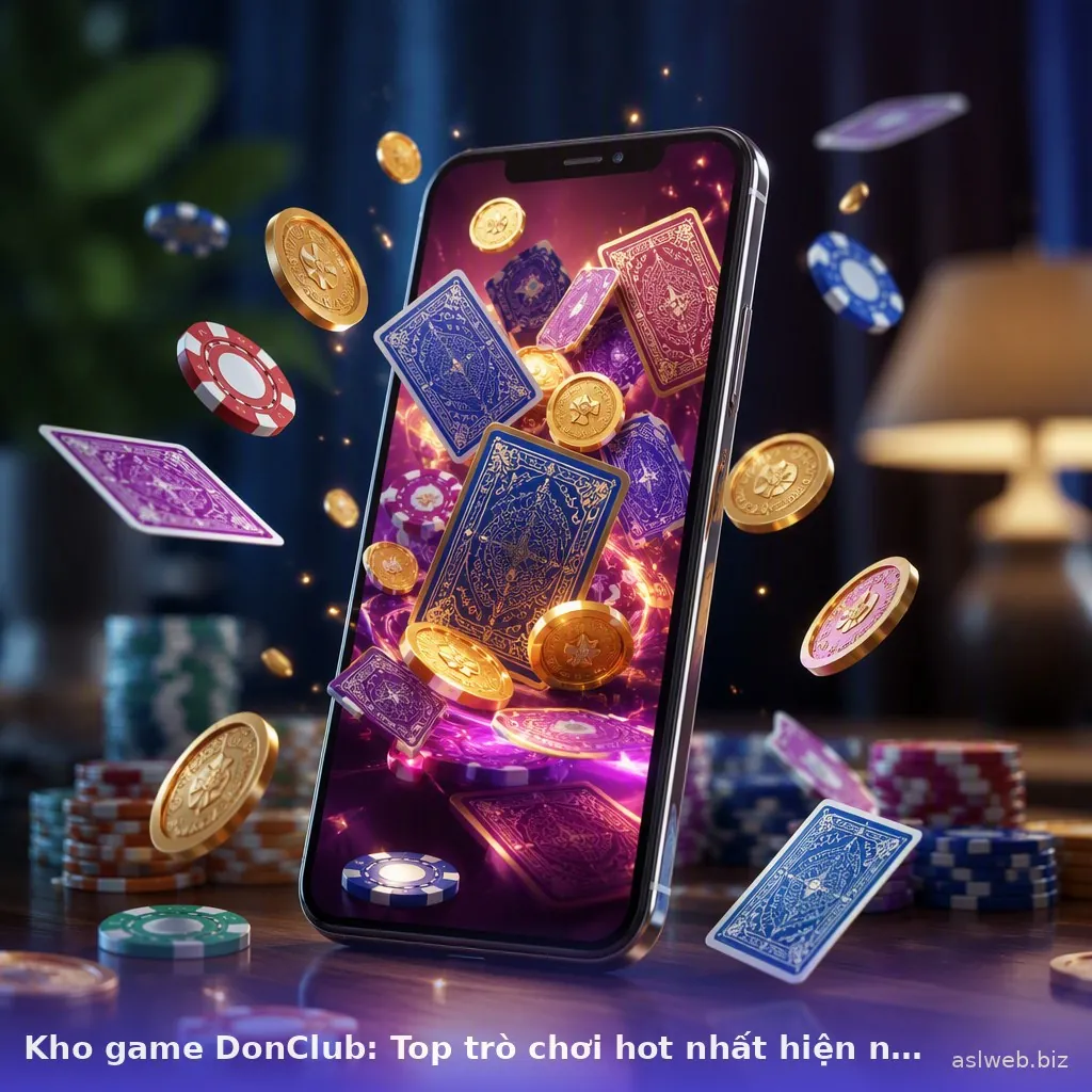 Kho game DonClub: Top trò chơi hot nhất hiện nay — donclub · ảnh 2