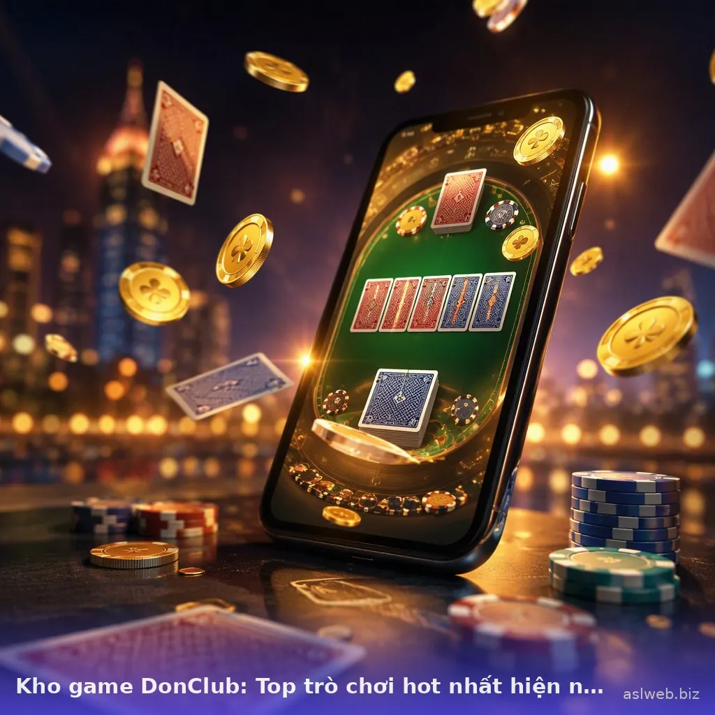 Kho game DonClub: Top trò chơi hot nhất hiện nay — donclub · ảnh 3
