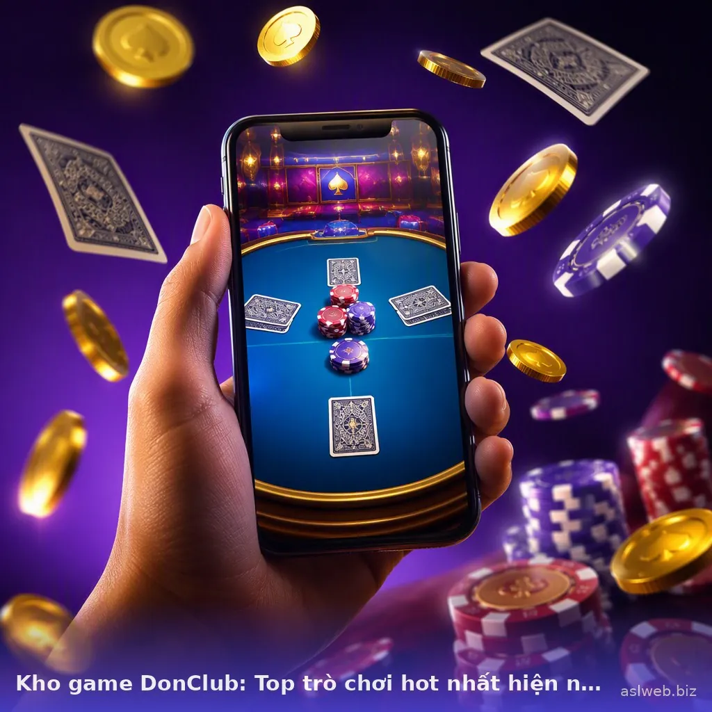 Kho game DonClub: Top trò chơi hot nhất hiện nay