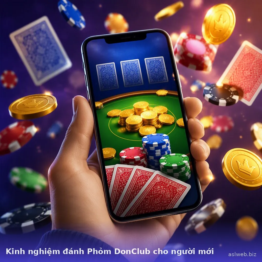 Kinh nghiệm đánh Phỏm DonClub cho người mới