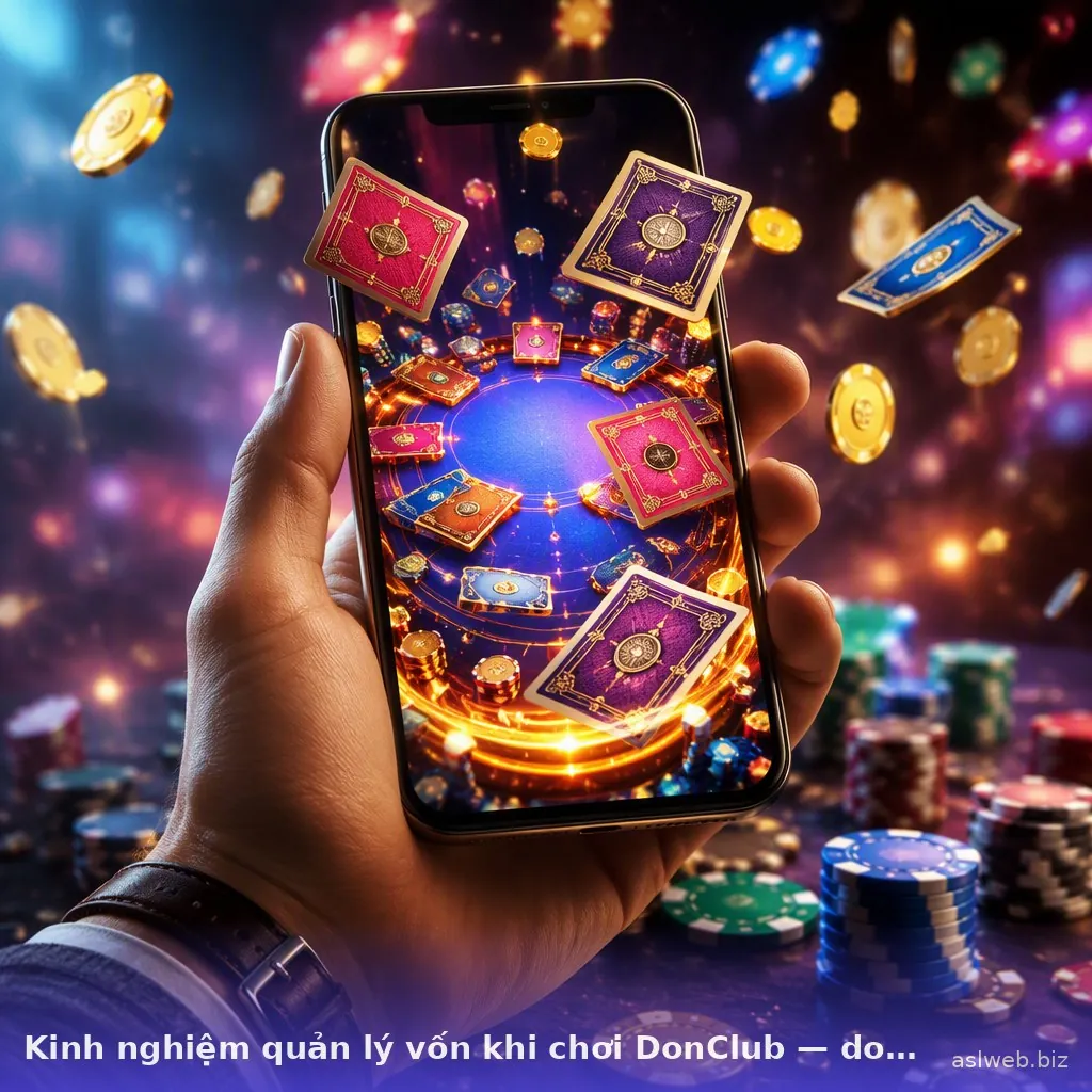 Kinh nghiệm quản lý vốn khi chơi DonClub — donclub · ảnh 1