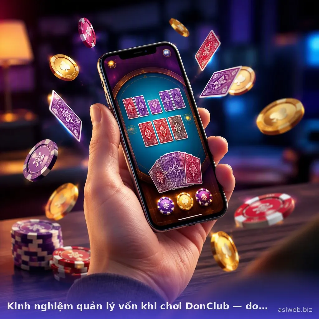 Kinh nghiệm quản lý vốn khi chơi DonClub — donclub · ảnh 2