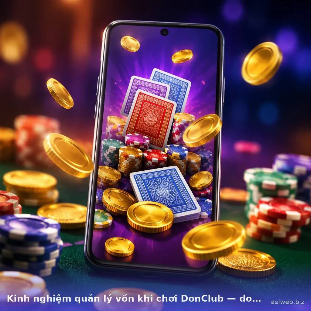 Kinh nghiệm quản lý vốn khi chơi DonClub — donclub · ảnh 3