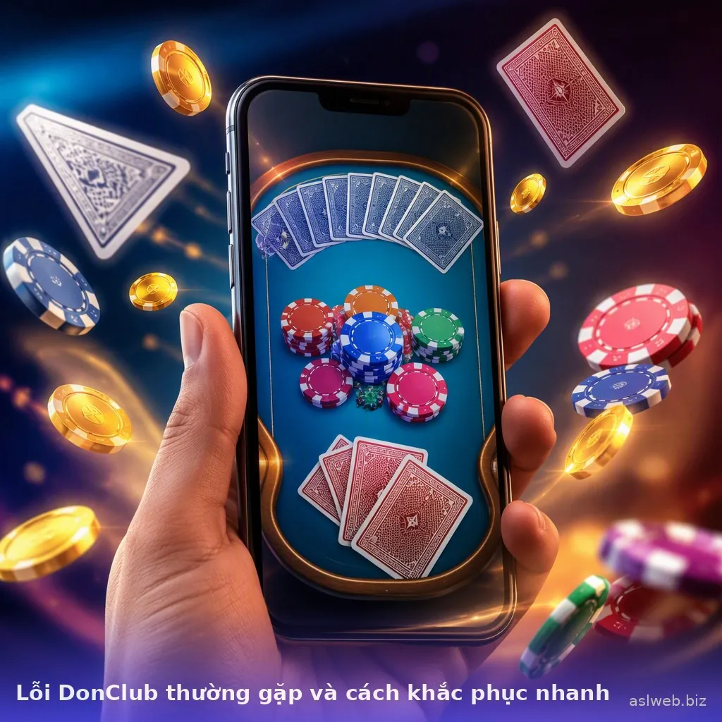 Lỗi DonClub thường gặp và cách khắc phục nhanh