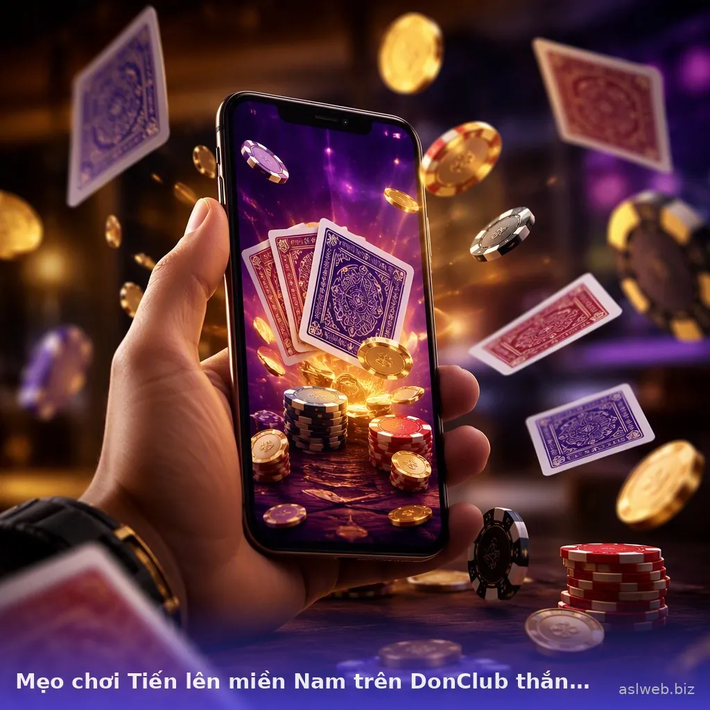 Mẹo chơi Tiến lên miền Nam trên DonClub thắng lớn — donclub · ảnh 1