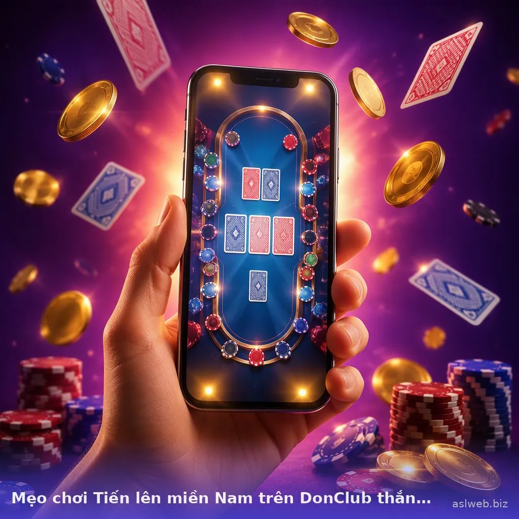 Mẹo chơi Tiến lên miền Nam trên DonClub thắng lớn