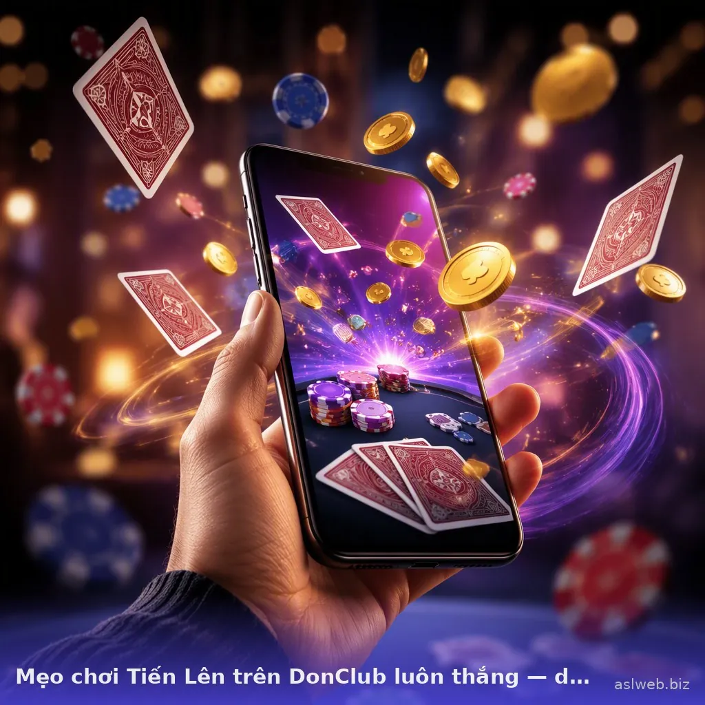 Mẹo chơi Tiến Lên trên DonClub luôn thắng — donclub · ảnh 1