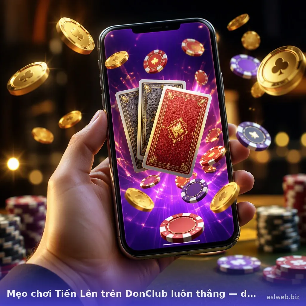 Mẹo chơi Tiến Lên trên DonClub luôn thắng — donclub · ảnh 2