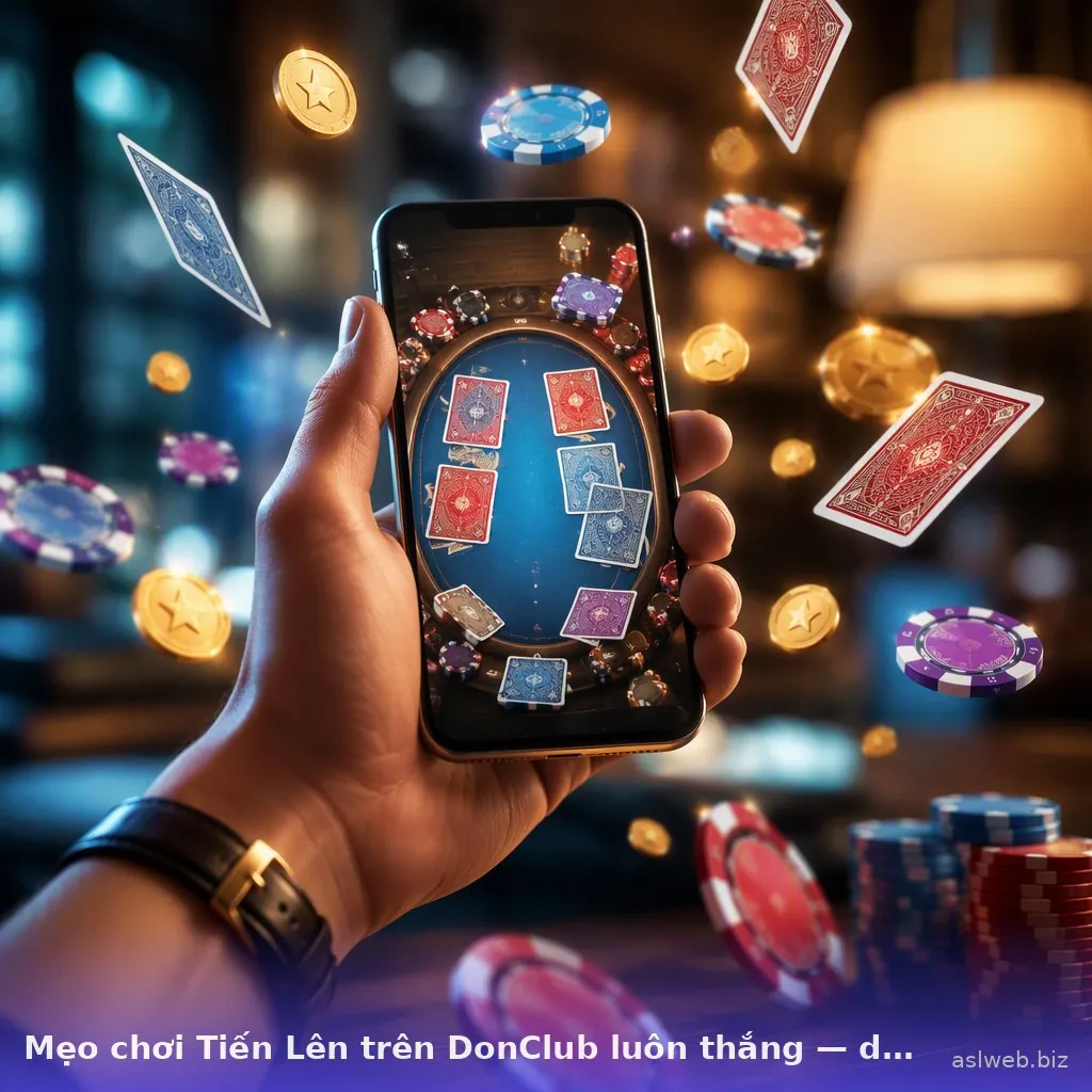 Mẹo chơi Tiến Lên trên DonClub luôn thắng — donclub · ảnh 3