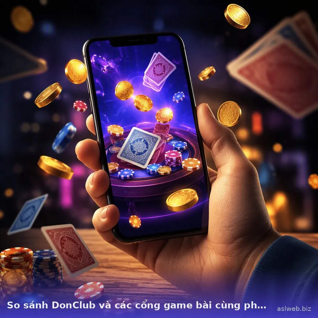 So sánh DonClub và các cổng game bài cùng phân khúc — donclub · ảnh 3