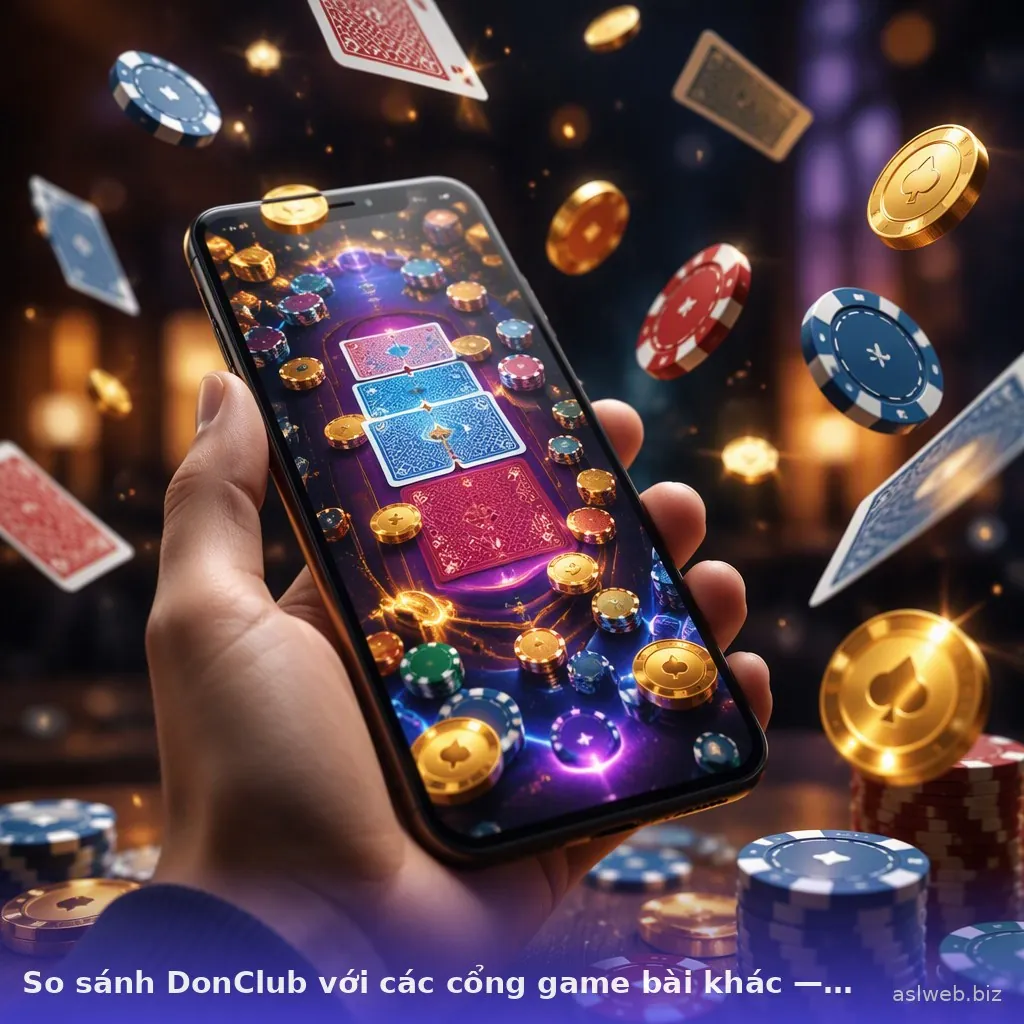 So sánh DonClub với các cổng game bài khác — donclub · ảnh 1