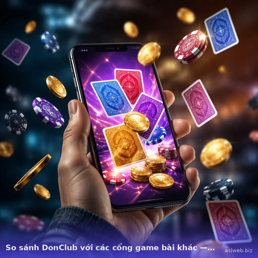 So sánh DonClub với các cổng game bài khác — donclub · ảnh 2
