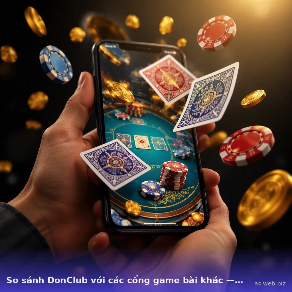 So sánh DonClub với các cổng game bài khác — donclub · ảnh 3