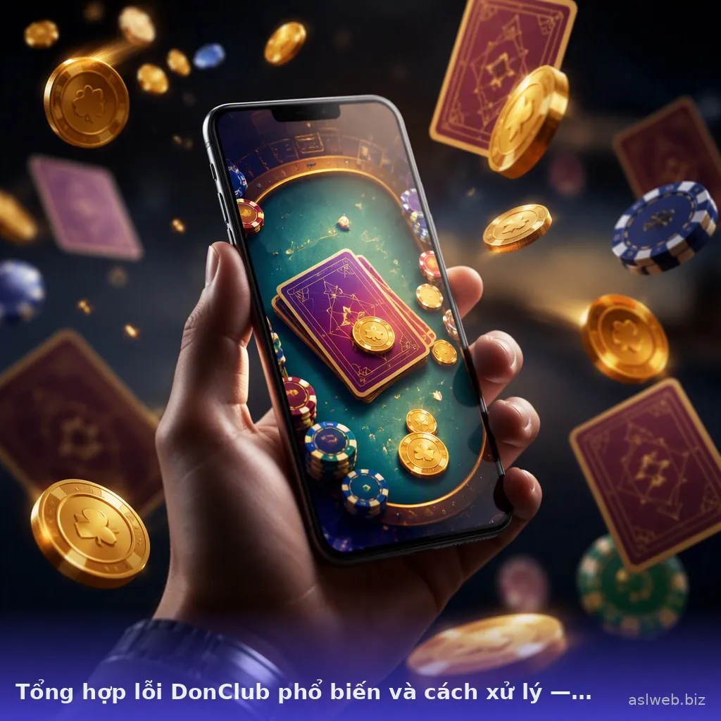 Tổng hợp lỗi DonClub phổ biến và cách xử lý — donclub · ảnh 3