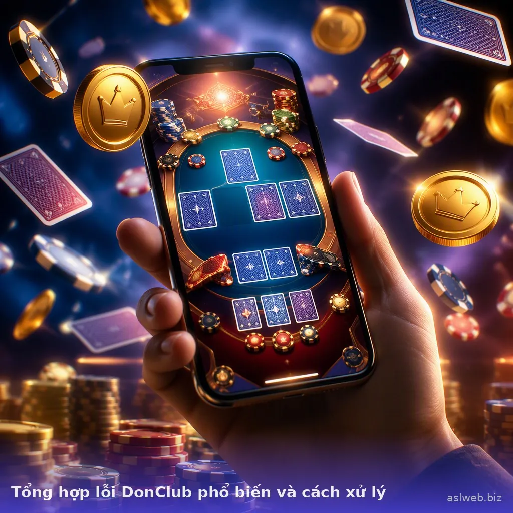 Tổng hợp lỗi DonClub phổ biến và cách xử lý