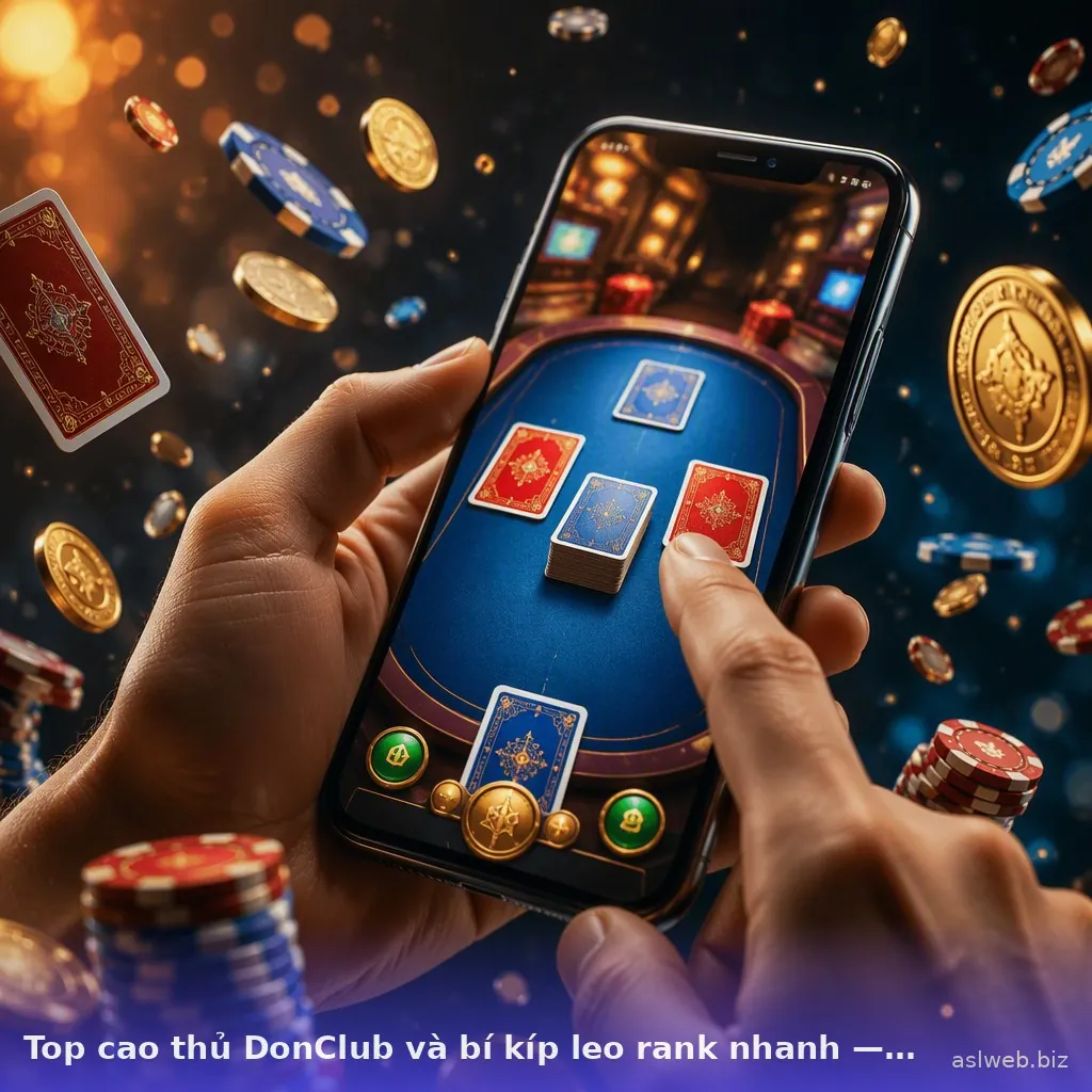 Top cao thủ DonClub và bí kíp leo rank nhanh — donclub · ảnh 3