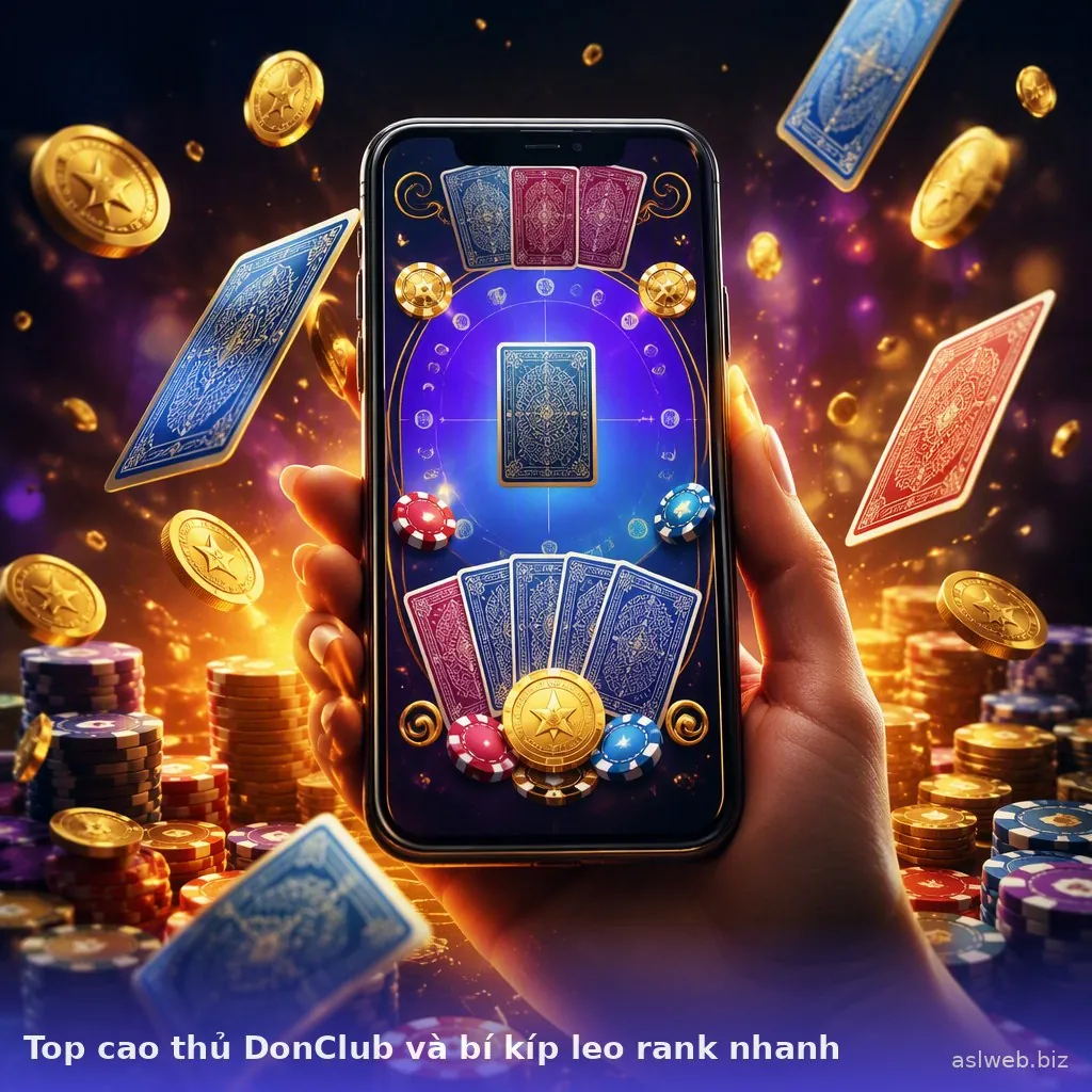 Top cao thủ DonClub và bí kíp leo rank nhanh